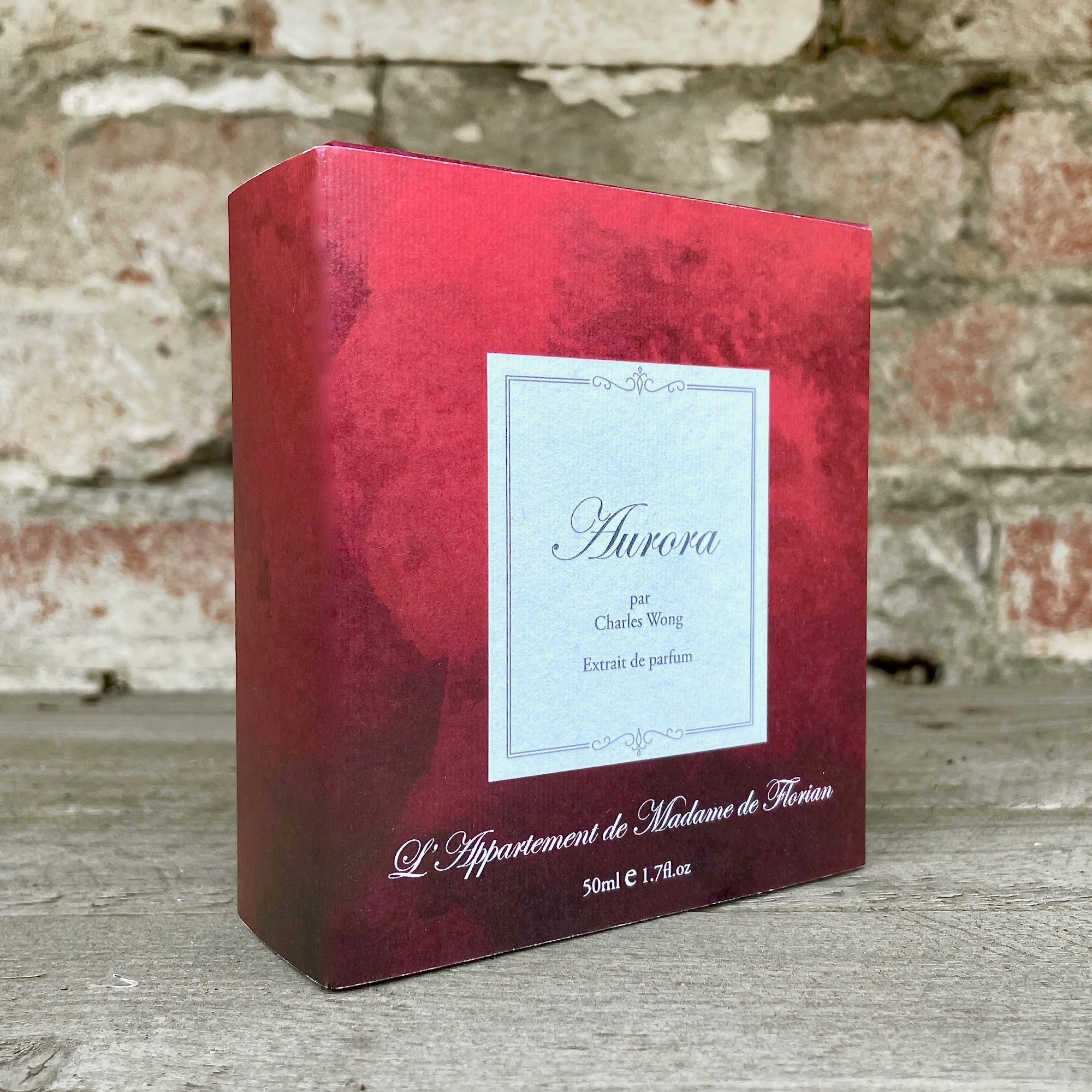 Perfume box for L'Appartement de Madame de Florian perfume by Charles Wong