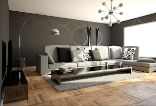 simple or minimalis of   decorating living room or modern living rooms