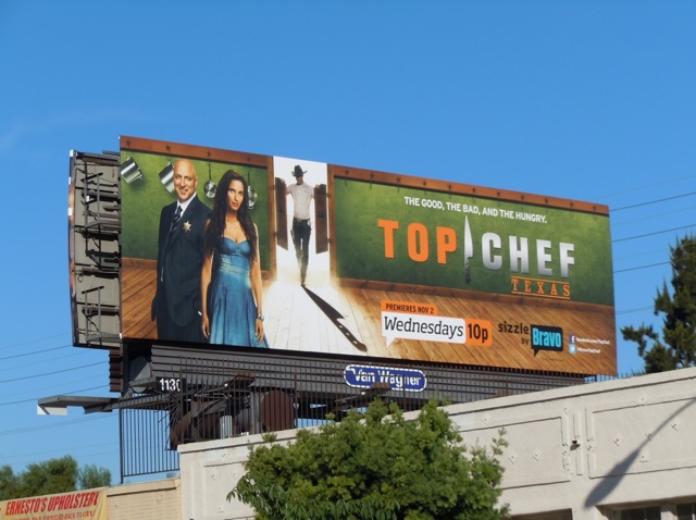 Top Chef Texas Bravo billboard