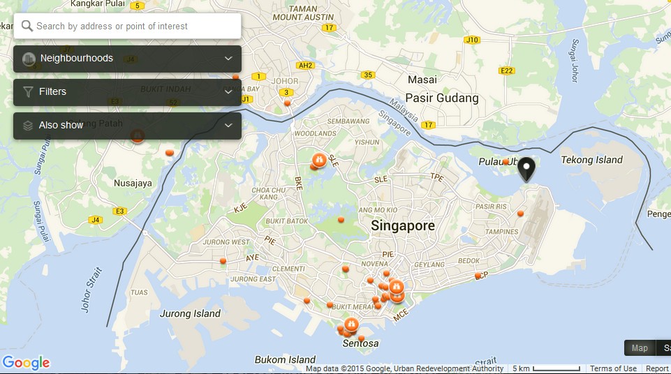 map of singapore singapore city tourism map singapore map singapore 