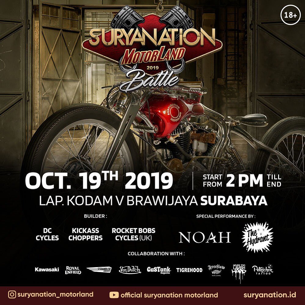 Selesai Suryanation Motorland 2019 Battle Surabayakustomgaras