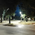 Iluminación led en la Plaza de la Memoria de Alberti