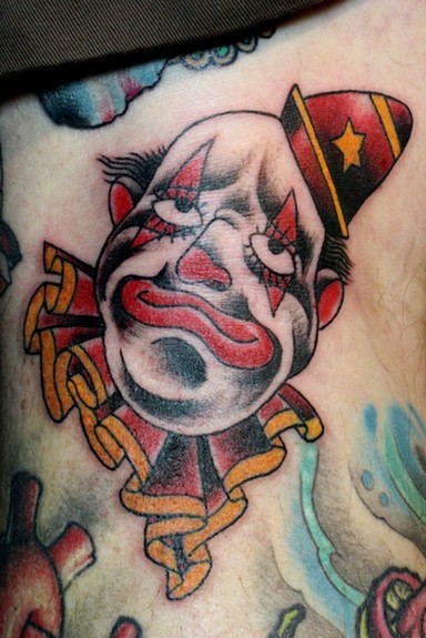 clown tattoos designs