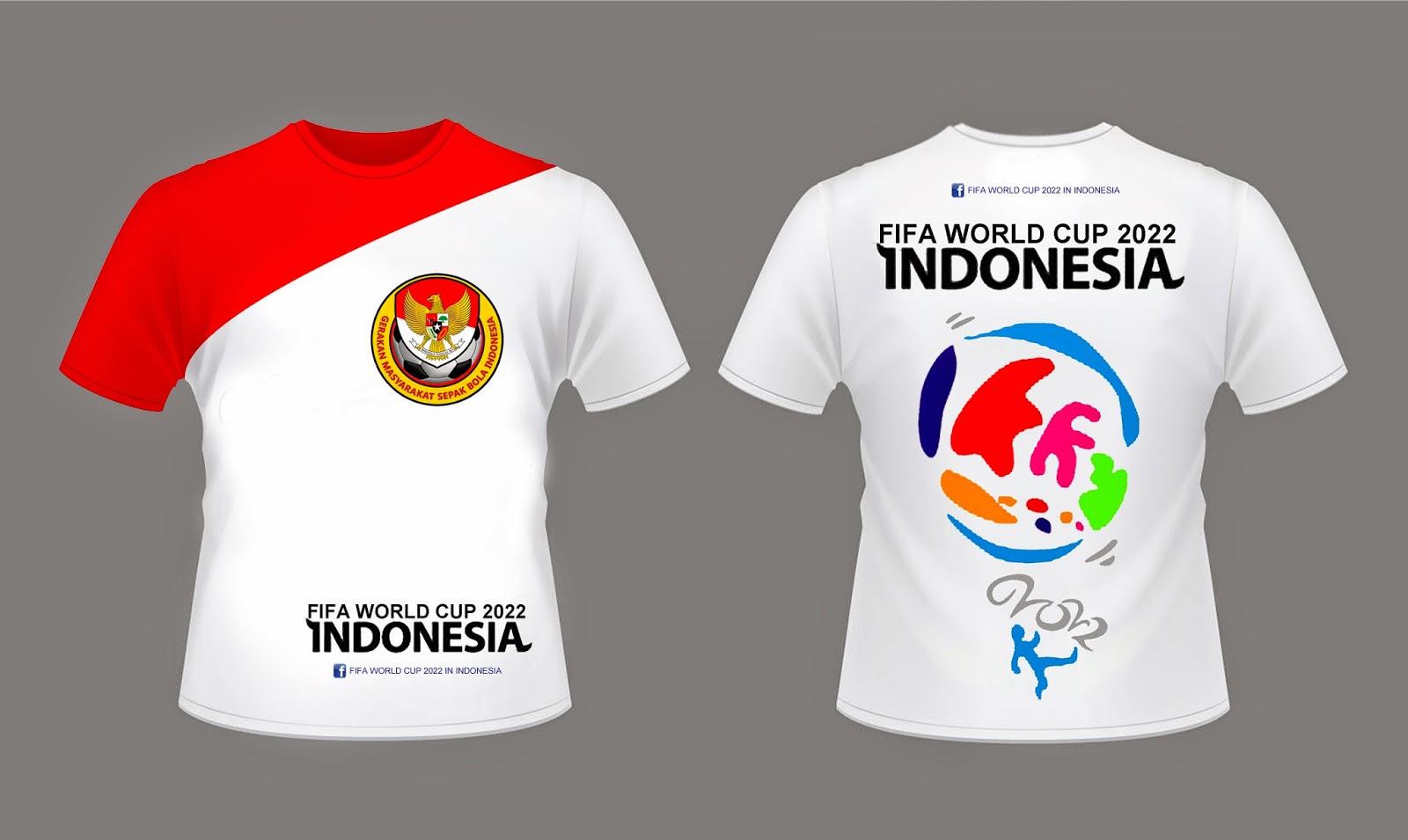  Aproduction ID Desain  Kaos  Piala Dunia 2022  Indonesia