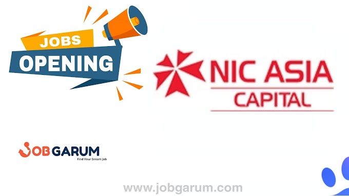 Vacancy Open in NIC Asia Capital Limited