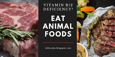 Vitamin B12  foods & Deficiency