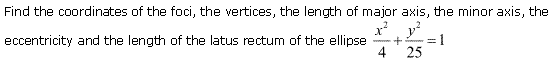 Solutions Class 11 Maths Chapter-11 (Conic Sections)