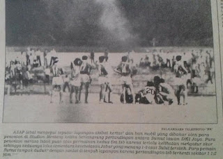 Kerusuhan Pertandingan Sepakbola PON XI DKI VS SuMUt 1985