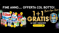 Offerta con Botto : 1+1 GRATIS su tutti i detersivi preferiti