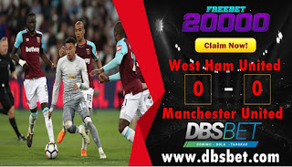westham 0-0 manchester united 11 mei 2018