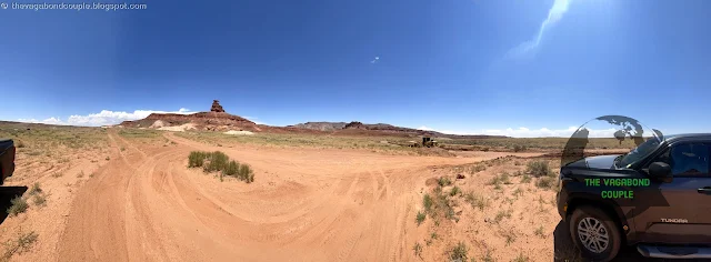Mexican Hat Rock at Mexican Hat, Utah, USA