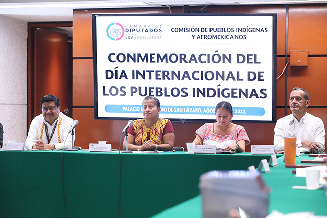 Conmemoran diputados el Día Internacional de los Pueblos Indígenas