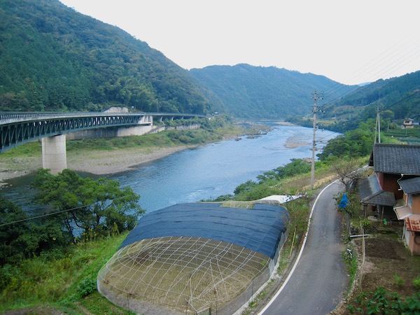 川平橋と四万十川