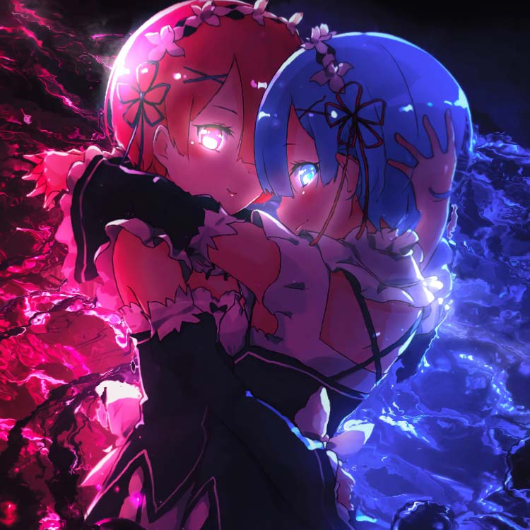 Re Zero Rem  and Ram Devilishly Beautiful Wallpaper  