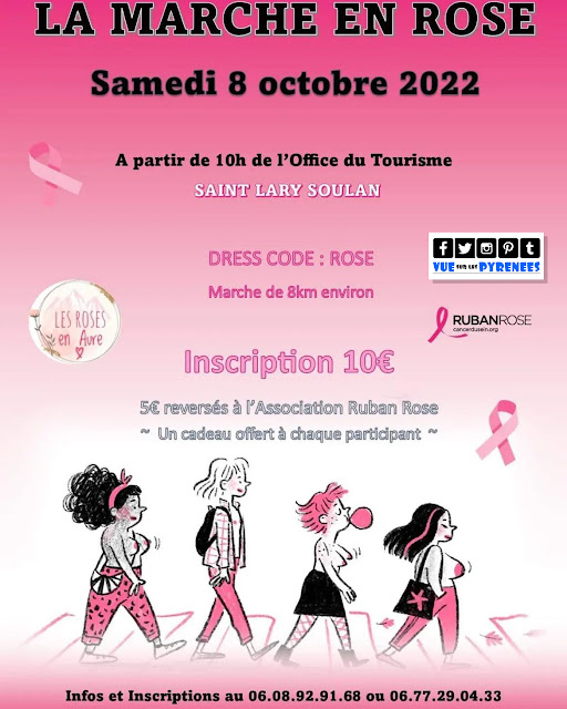 Marche rose #1 en Aure 2022