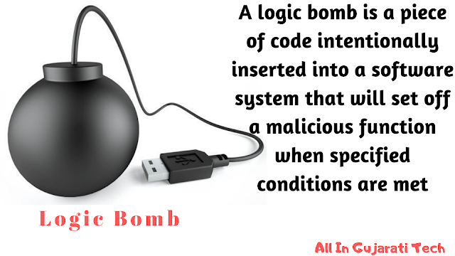 What is Logic Bomb - Types Of Malware