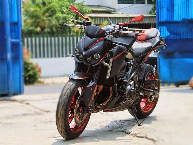 Galeri Foto Modifikasi Kawasaki Z800 Terbaru | Modif Paling Keren