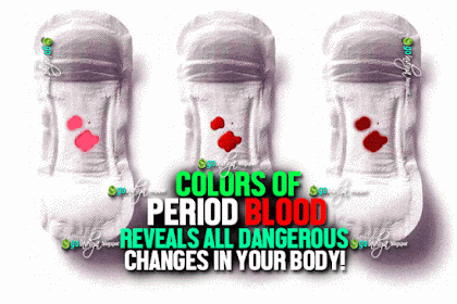 6 Colors of Menstrual Blood Reveals Dangerous Changes in Your Body!