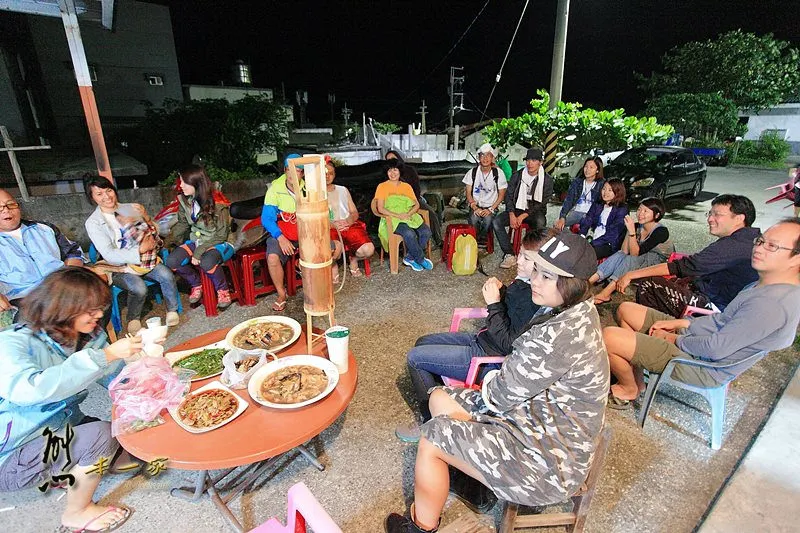 東海岸部落工作假期‬一起飛魚磯崎協力人