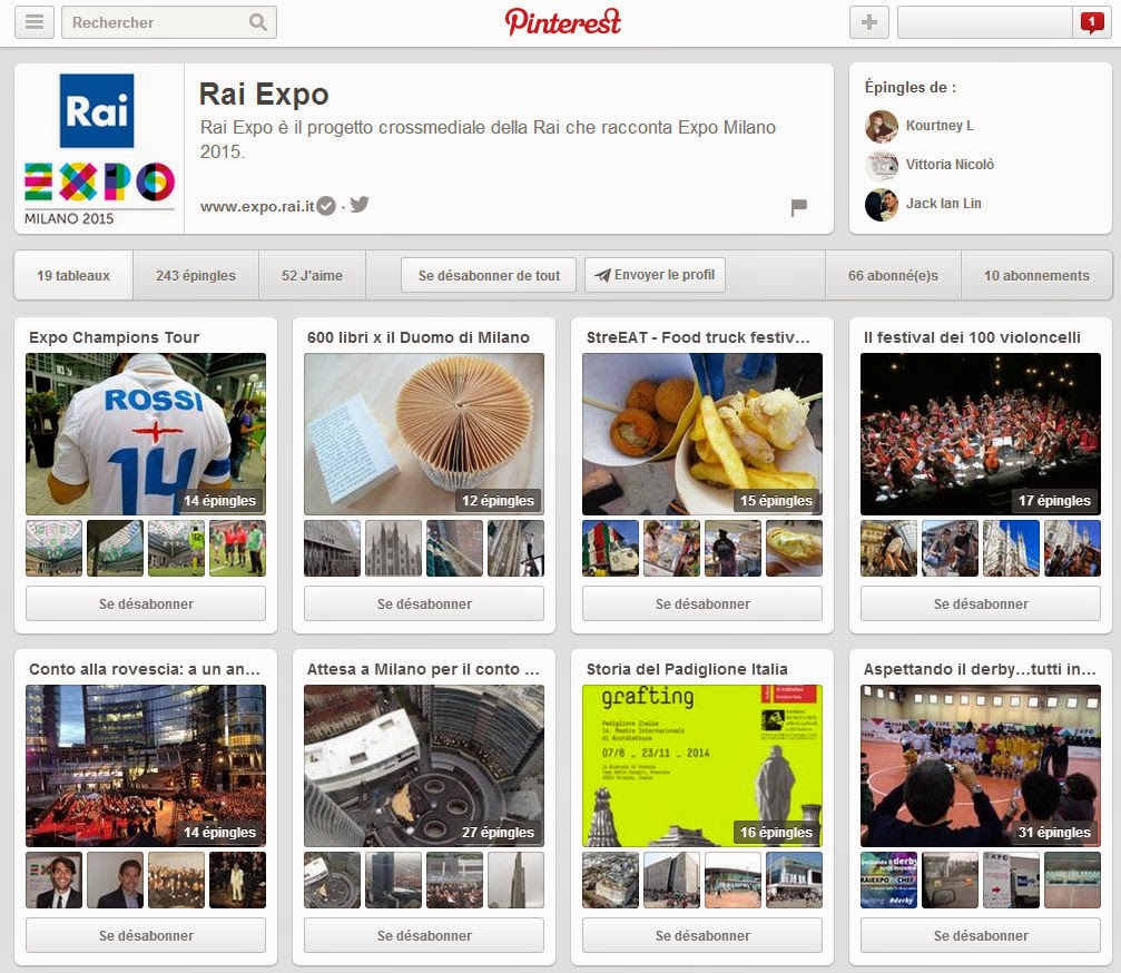  Rai Expo Pinterest