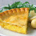 Cheese and onion pie