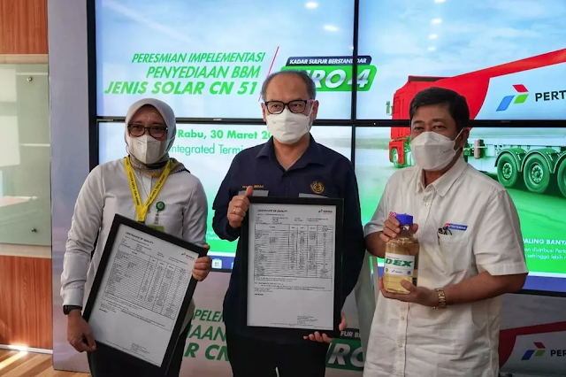 BBM Pertamina Dex Setara Euro IV Siap Tersedia di 2.155 SPBU Mulai 1 April 2022