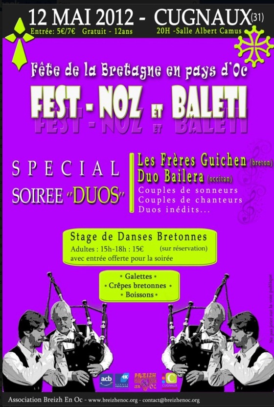 aficha breizh en oc Cugnaux