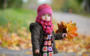 PZ C: cute (cute baby in autumn wallpaper )