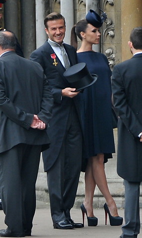 Victoria Beckham Outfit At Royal Wedding