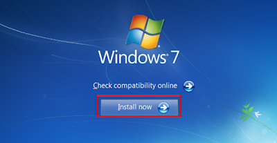 cara install ulang windows 7