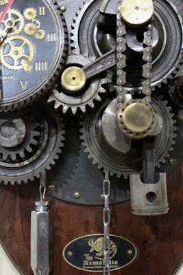 steampunk clock