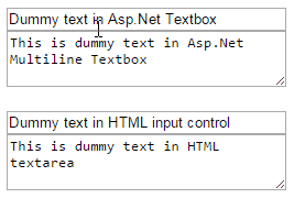 JavaScript to select all text in Asp.Net and HTML TextBox on ...