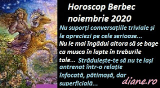 Horoscop Berbec noiembrie 2020