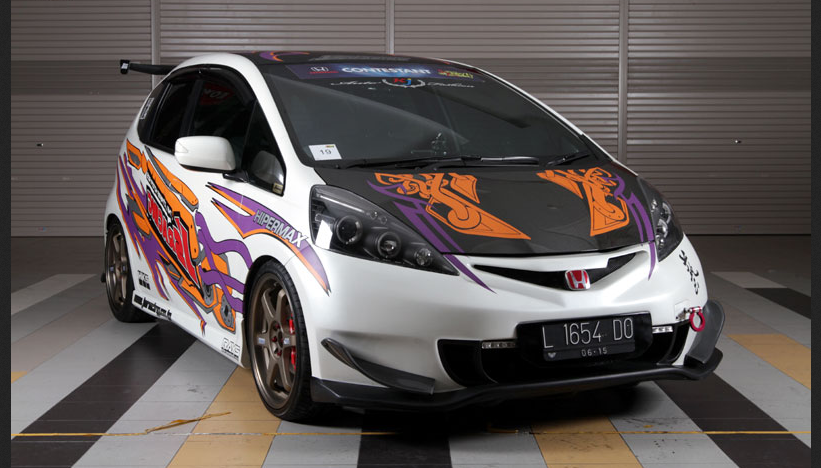 Foto Modifikasi Mobil  Honda  Jazz Ceper  Abis