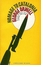 Homage to Catlonia by George Orwell book cover