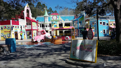Área infantil do parque Universal Studios