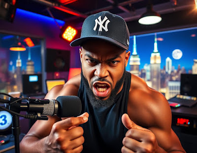 Angry man in NYC