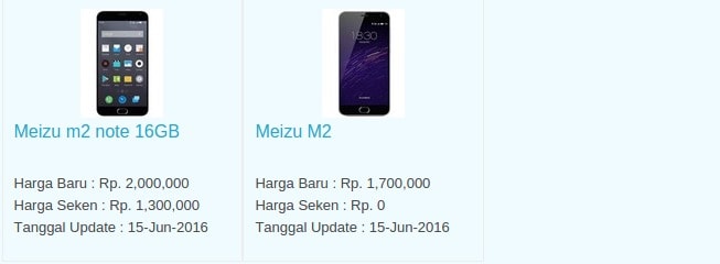 Daftar Harga Hp Terbaru Meizu Juli 2016