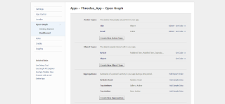 How To Get Actions Of Facebook Open Graph With Jquery