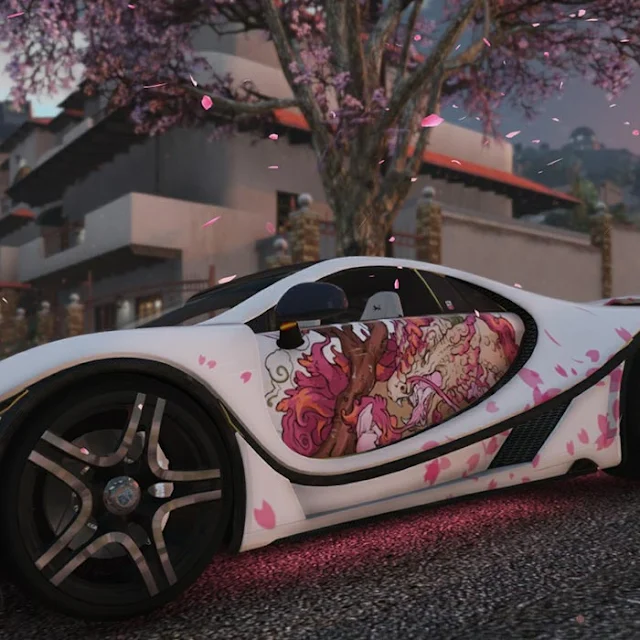 GTA 5 Sakura Wallpaper Engine