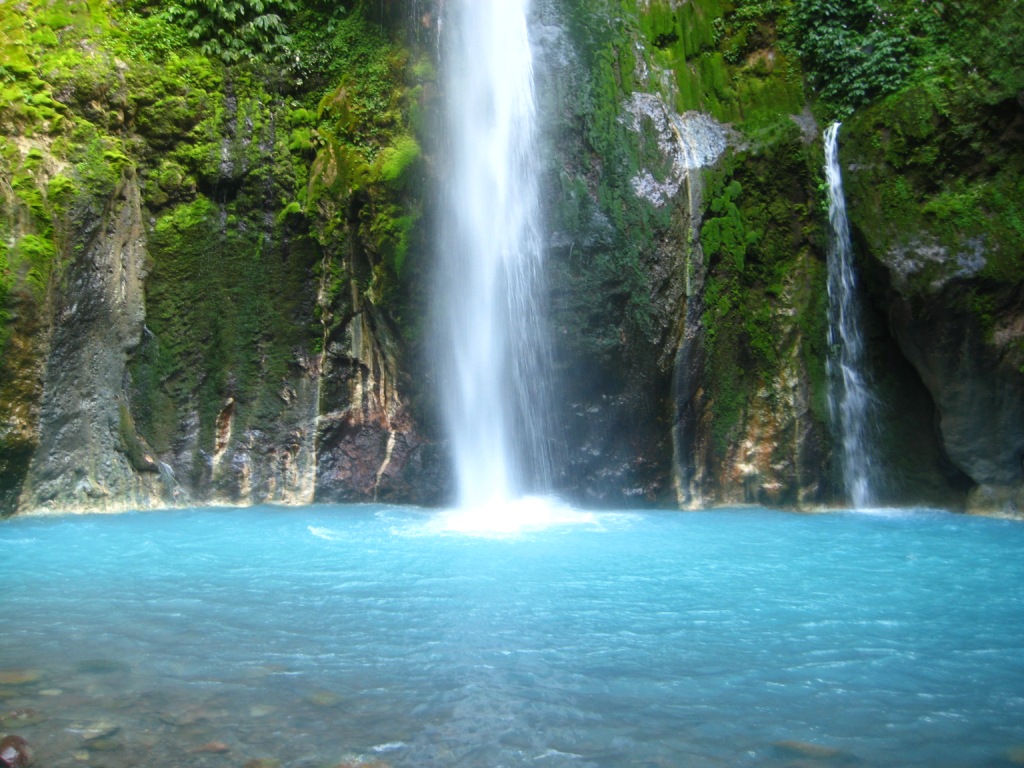  Air  Terjun  2 Warna The two colours Waterfall  Sibolangit 