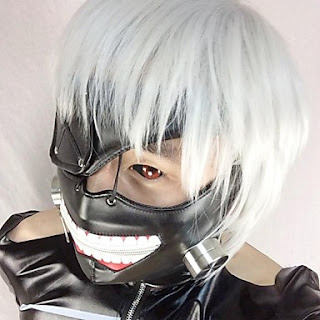 Tokyo Ghoul Ken Kaneki Cosplay Mask #02098022