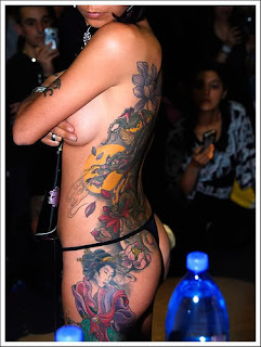 Trends Japanese Sexy Body Art Tattoo