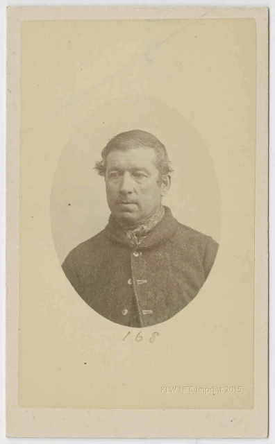 Prisoner Hugh McCallum 1872