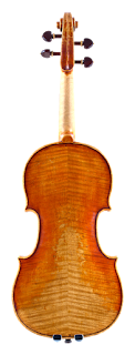 Violin backplate in copy of Guadagnini by Nicolas Bonet