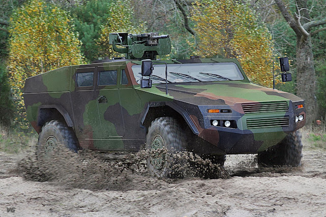 Fennek 2 Wheeled Armoured Vehicle, Germany