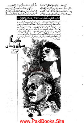 Gumnam suraghrisan novel pdf by Tanveer Riaz