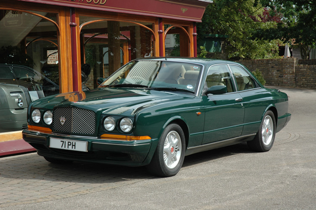 Bentley Continental R mule test vehicle H t to Jagvar