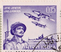 Stamp on Jai Jawan