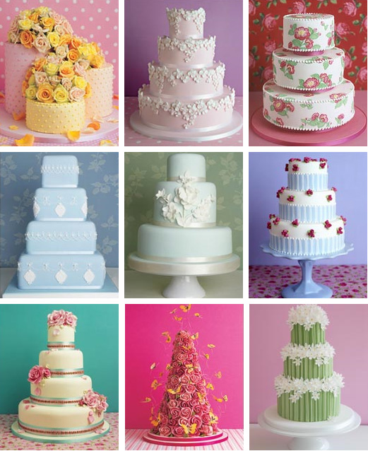 Peggy Porschen Bridal Cakes The cake details are amazingly gorgeous